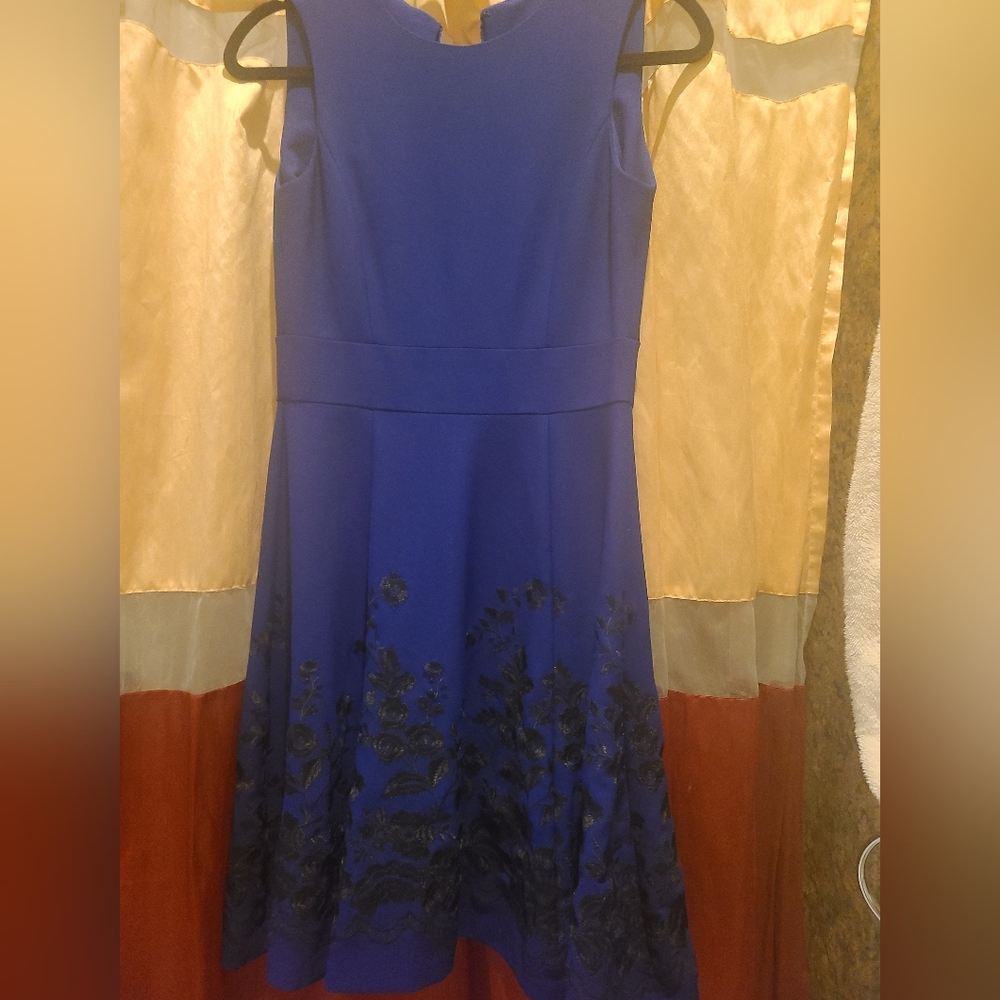 Calvin Klein fit n flare dress-2P
